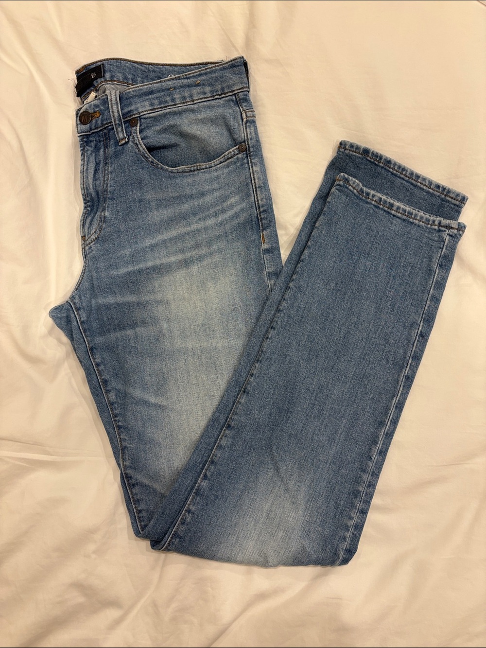 Madewell Men's Slim Straight Light Blue Jeans